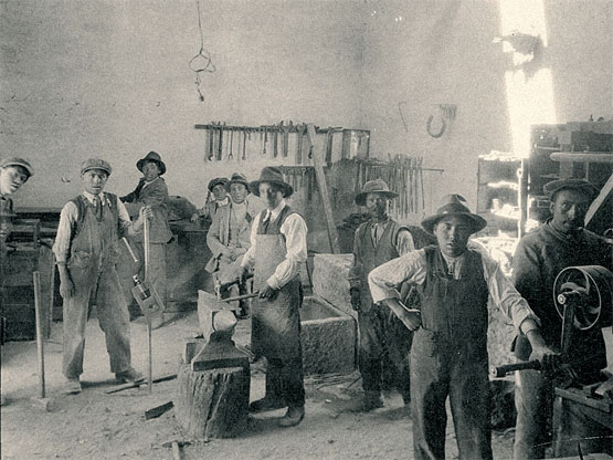 Herreros en Potosí a finales del s.XIX