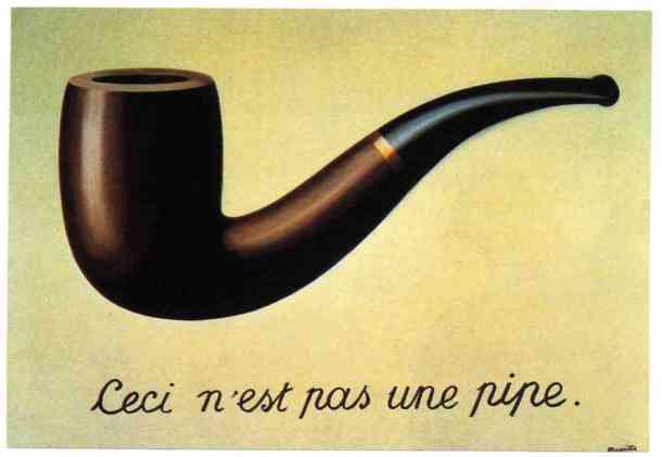 Esto no es una pipa. René Magritte