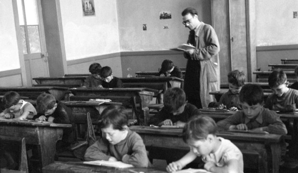 Resultado de imagen de aula de 1940